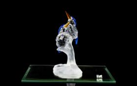 Swarovski Crystal Figurine ' Feathered B