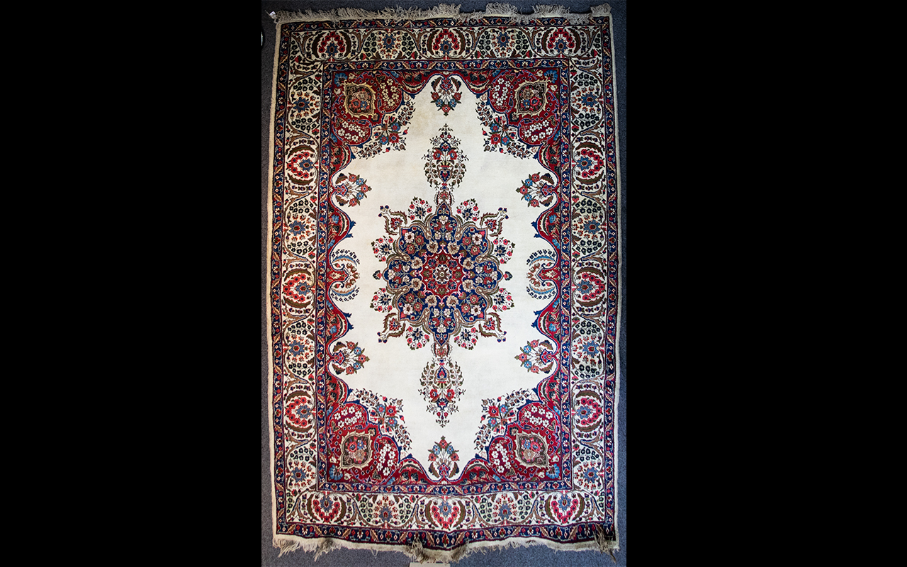 A Large Persian Carpet Very large heavyw