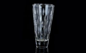 Galway Irish Crystal 'Raindrop' Vase. 10