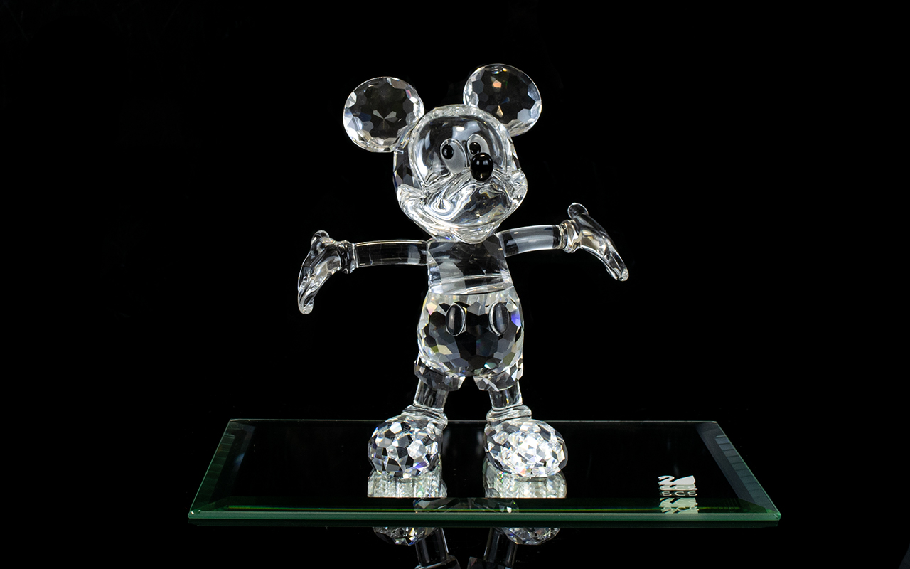 Swarovski Crystal Figurine ' Mickey Mous