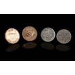 Two Pairs of Coin Cufflinks. The first i