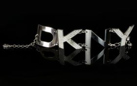 A DKNY Designer Chunky Bracelet.