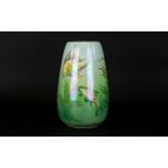 Royal Winton Grimwades 1940's Lustre Vase Small ovoid vase in pearl, blue, turquoise and green ombre