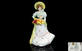 Royal Doulton Michael Doulton Exclusive Ltd Edition Figurine - Lady Doulton ' Jane ' HN3711.