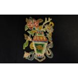 Antique Chinese Hand Embroidered Applique Motif Wonderful late 19th/early 20th century ornate hand