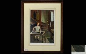 Tom Dodson 1910 - 1991 Artist Pencil Signed Ltd and Numbered Edition Colour Print. Titled ' The