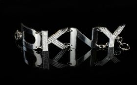 A DKNY Designer Chunky Bracelet.