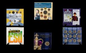 A Collection of Good Uncirculated Coin Sets.