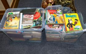 A Large Quantity Of Mixed Books To Include Childrens Annuals, Study Books, Guiness Book Of Records