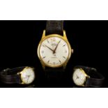 Roamer Gents Gold Plated - Mechanical Wind Wrist Watch. c.