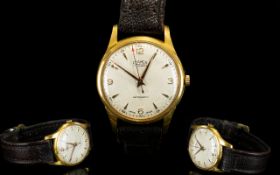 Roamer Gents Gold Plated - Mechanical Wind Wrist Watch. c.