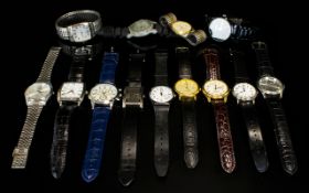 A Collection of Assorted Watches. Includes Lorus, Sekonda, Helbros, Citizen etc.
