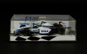 Diecast Model. F1 Brother Tyrrell Ford 026 T.Takagi. In Display Case.