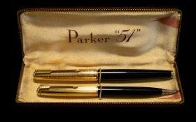 Parker 65 ' Consort ' 12ct Gold Plated Fountain Pen, with 14ct Gold Nib,