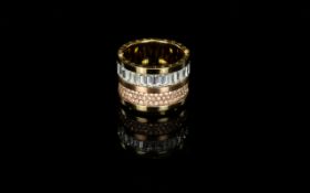 Michael Kors Designer Chunky Ring. Ring size M-N.