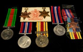 Collection of World War II Military Medals ( 7 ) Medals In Total. Awarded to Aircraftsman First