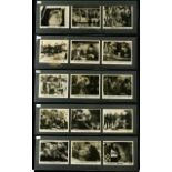 A Collection Of Five Frames Each Containing Three Black And White Cinema Lobby Cards Films to