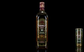 Bushmills 10 Year Old Single Malt Irish Whisky. Post - 1999 Bottling. 70CL & 40%. From One of The