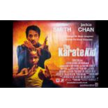 Cinema Interest. Large scale promotional film poster. 'The Karate kid' 100cm x 76cm