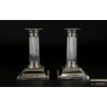 Victorian Period Solid Silver Pair of Co