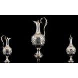 Antique Period SIlver Plated Tall and Im