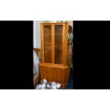 A 1970's Teak Display Cabinet By Turnbri