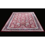A Large Wool Carpet Traditional Persian style rug,