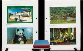 Five Postcard Albums fully arranged by subject. Includes places, china etc.