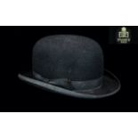 Sparkle Preston Bowler Hat made in Woodrow Piccadilly London. Burlington hat made in England.