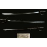 1860 Pattern Italian Heavy Cavalry Sword - Blade Is Signed Hartkopf Made In Germany For Use by