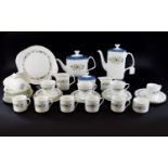 Royal Doulton Pastorale Part Tea and Coffee Set Approx 31 pieces.