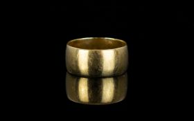 9ct Gold Wedding Band. Fully Hallmarked. 4.4 grams. Ring Size - O.