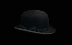 A Vintage Bowler Hat By Jacksons Ltd Stockport Good condition,