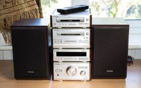 Technics Stereo System Comprising Of Technics Compact Disc Player S2-HD501,