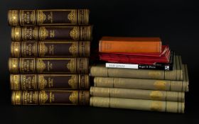 A Collection Of Books Comprising Of Tom Jones Quote Unquote, 4 Volumes Of Wonders Of Animal Life,