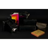 A Mixed Collection Of Vintage And Antique Photography Items And Books A varied lot comprising five