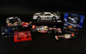 Collection of Race Cars / Motor Bikes Collectables.