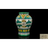 Charlotte Rhead Bursley - Ware Tube lined Large Vase. c.1950. Pattern T.L.