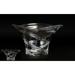 Waterford - Fine Cut Crystal ' Marqoise ' Shaped Bowl - Please See Photo.