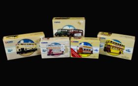 A Collection of Ltd Edition Corgi Classics Die-Cast Scale Models ( 5 ) In Total.