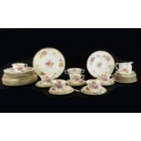Large Quantity of Royal Crown Derby Part Tea / Dinner Service, Includes Large Plates, Medium Plates,