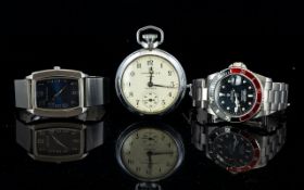 Collection of ( 3 ) Gents Watches.