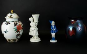 Collection of ( 4 ) Ceramics. Comprises