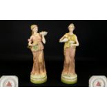 Royal Dux Bohemia Fine Quality Pair of I