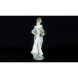 Tall Nao by Lladro Lady Figurine, Approx
