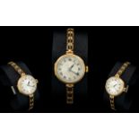Ladies 1920's Mechanical 9ct Gold Cased