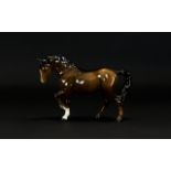 Beswick Horse Figure ' Stocky Jogging Ma