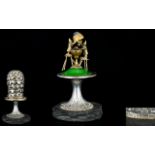 Christopher Nigel Lawrence Superb - Hallmarked Silver and Silver Gilt Novelty Ltd and Numbered