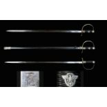 German S.S. Police Sword, Maker Marked ' Eickhorn Solingen ' Sword Dates to Between 1937 - 1941.