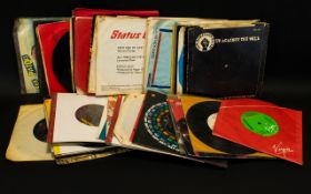 Box Of Single Records.
